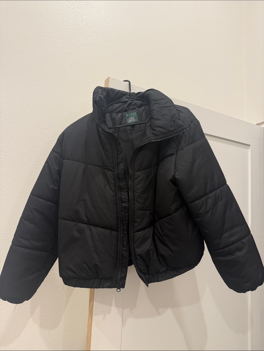 Kids Black Puffer Jacket - Brand Unknown